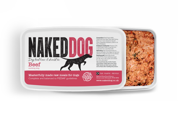 Naked Dog Complete - Beef 1kg
