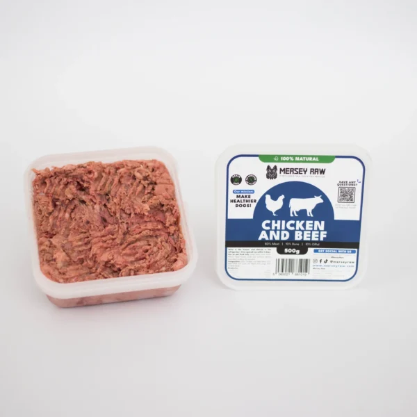 Mersey Raw Chicken & Beef Complete 500g