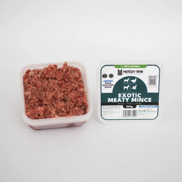 Mersey Raw Exotic Meaty Mince 500g