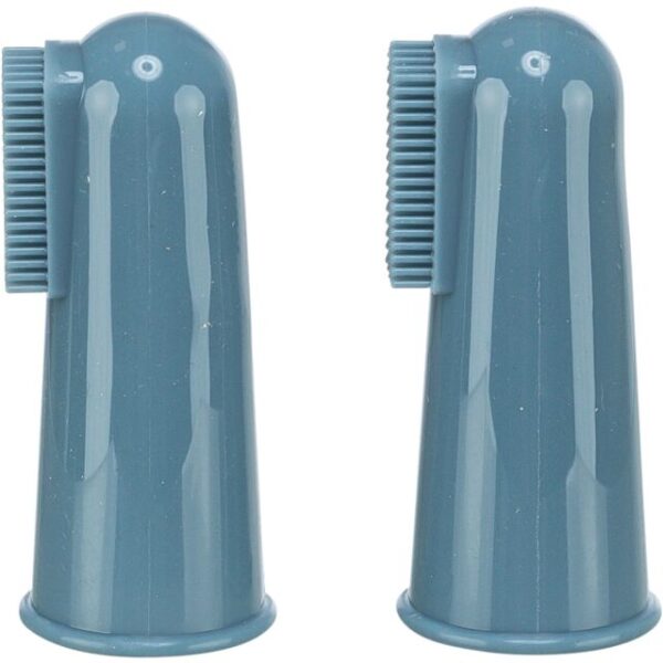 Trixie Silicon Finger Toothbrush Set 2 Pack