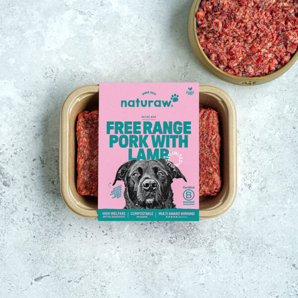 *NEW!* Naturaw Free Range Pork With Lamb 500g