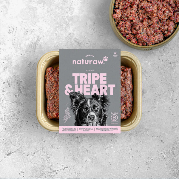 *NEW!* Naturaw Tripe & Heart 500g