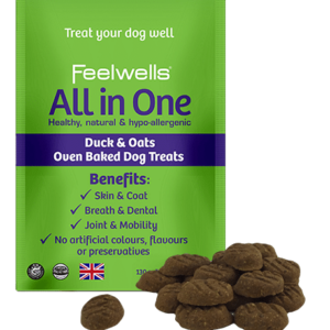 *NEW!* Feelwells All In One Duck & Oats Biscuits 130g